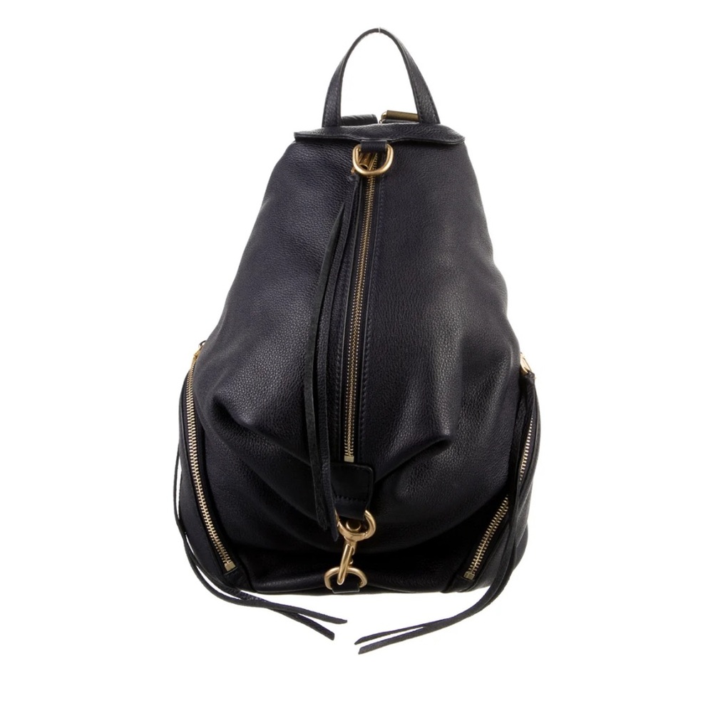 Rebecca Minkoff Julian Navy Leather Backpack NWOT